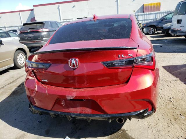 19UDE2F89KA004672 - 2019 ACURA ILX PREMIUM A-SPEC RED photo 6