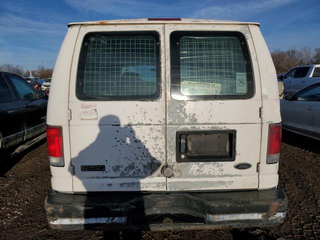 1FTRE142X1HA65337 - 2001 FORD UK E150 VAN WHITE photo 6