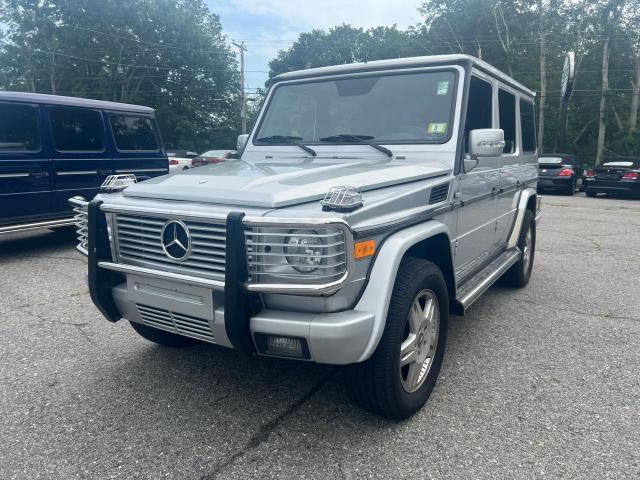 WDCYR49E72X128223 - 2002 MERCEDES-BENZ G 500 SILVER photo 2