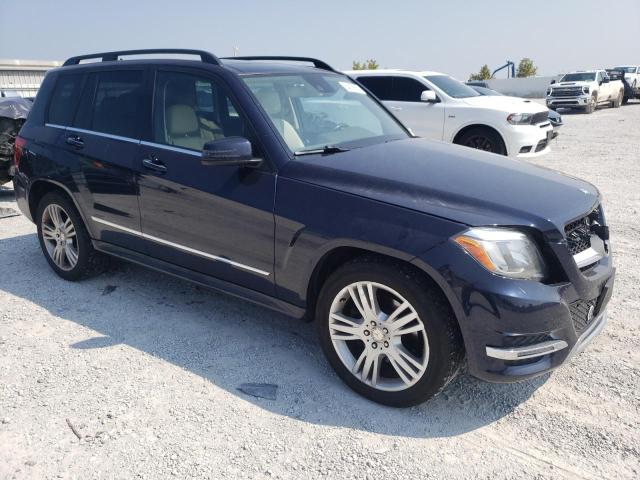 WDCGG8JB2FG437128 - 2015 MERCEDES-BENZ GLK 350 4MATIC BLUE photo 4