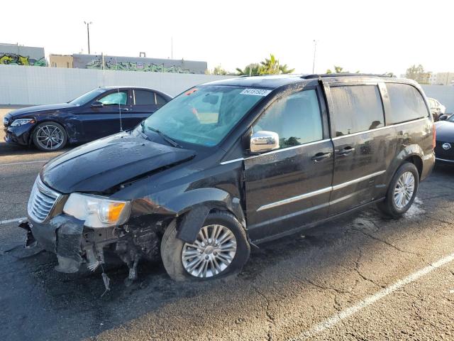 2C4RC1CG3FR601009 - 2015 CHRYSLER TOWN & COU TOURING L BLACK photo 1