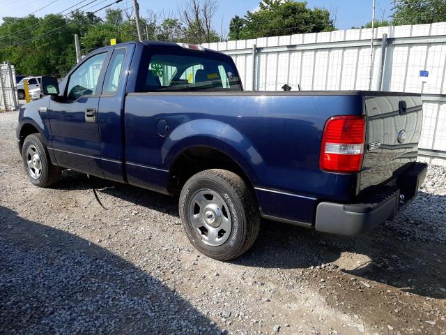 1FTRF12286NB60553 - 2006 FORD F-150 BLUE photo 2