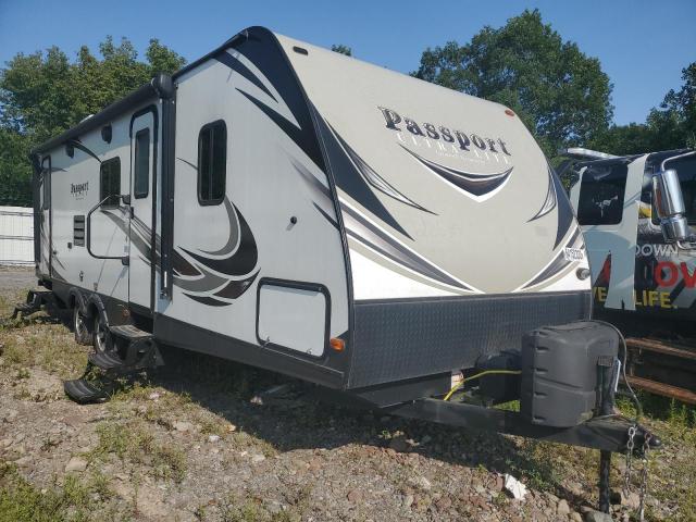 4YDT28122JT411337 - 2018 PASSPORT TRAVELTRLR WHITE photo 9