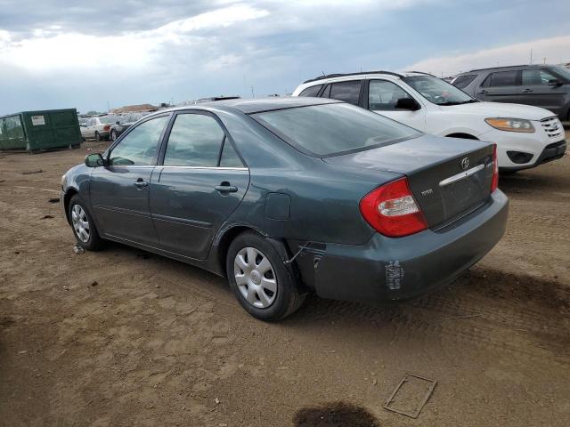 4T1BE32K03U703021 - 2003 TOYOTA CAMRY LE GREEN photo 2