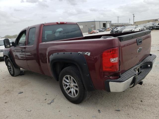 1GCEK19J89Z118307 - 2009 CHEVROLET silverado K1500 MAROON photo 2