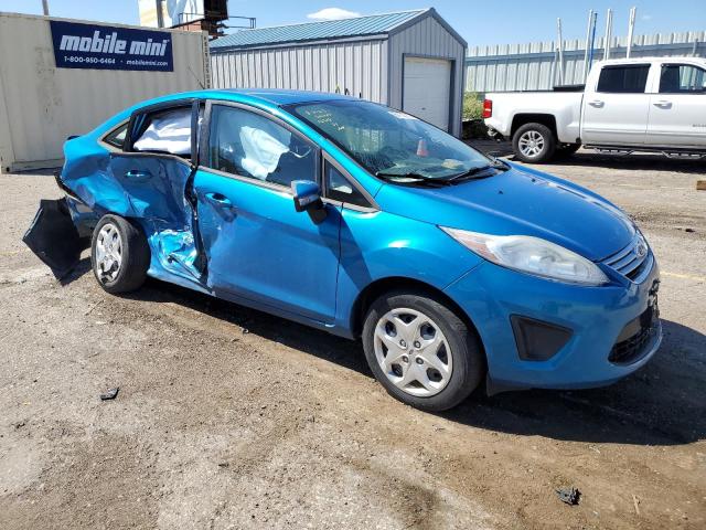 3FADP4BJ5DM207941 - 2013 FORD FIESTA SE BLUE photo 4