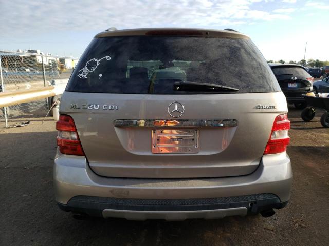 4JGBB22E87A176785 - 2007 MERCEDES-BENZ ML 320 CDI TAN photo 6