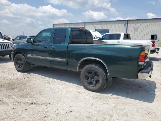 5TBRT34113S432903 - 2003 TOYOTA TUNDRA ACCESS CAB SR5 GREEN photo 2