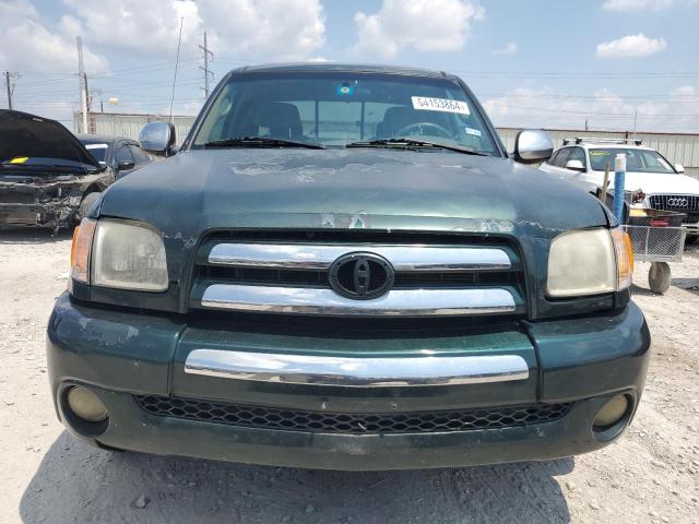 5TBRT34113S432903 - 2003 TOYOTA TUNDRA ACCESS CAB SR5 GREEN photo 5