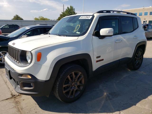 ZACCJBBT6GPC82632 - 2016 JEEP RENEGADE LATITUDE WHITE photo 1