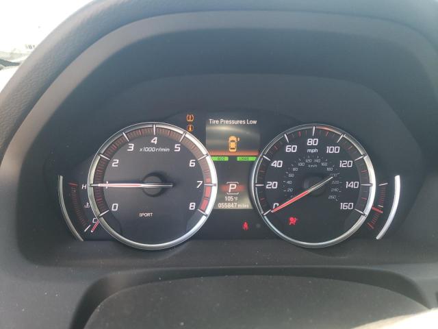 19UUB2F61KA006939 - 2019 ACURA TLX TECHNOLOGY WHITE photo 9