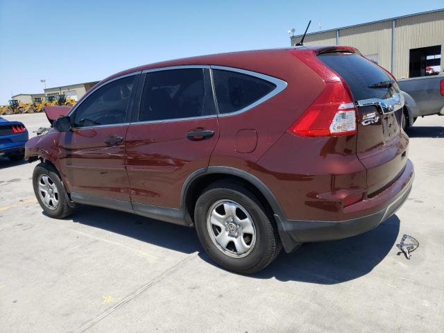 3CZRM3H33FG700833 - 2015 HONDA CR-V LX BROWN photo 2