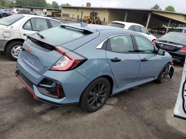 SHHFK7H83LU409587 - 2020 HONDA CIVIC EXL შავი ფოტო 3
