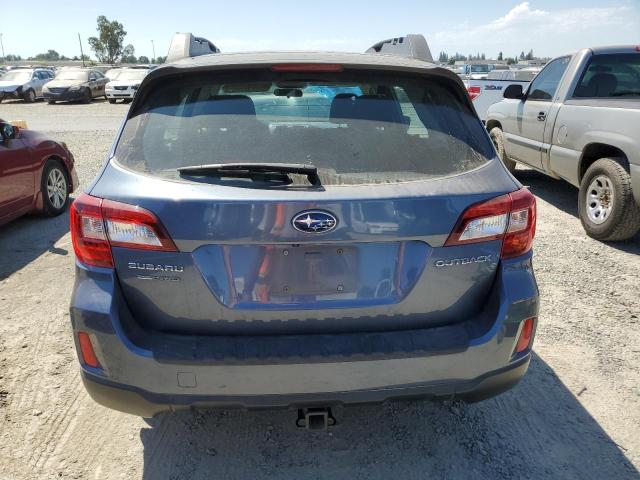 4S4BSBAC1F3312449 - 2015 SUBARU OUTBACK 2.5I BLUE photo 6