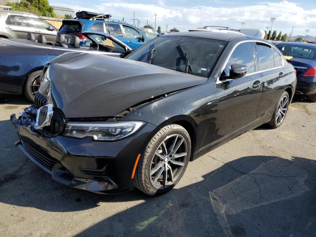 3MW5R1J06L8B21672 - 2020 BMW 330I BLACK photo 1