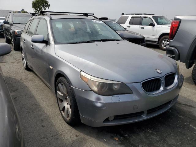 WBANN73506CN01921 - 2006 BMW 5 SERIES XIT SILVER photo 4