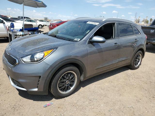 KNDCB3LC1H5097206 - 2017 KIA NIRO FE GRAY photo 1