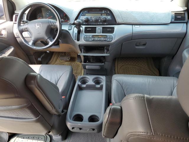 5FNRL38627B137543 - 2007 HONDA ODYSSEY EXL BLUE photo 8