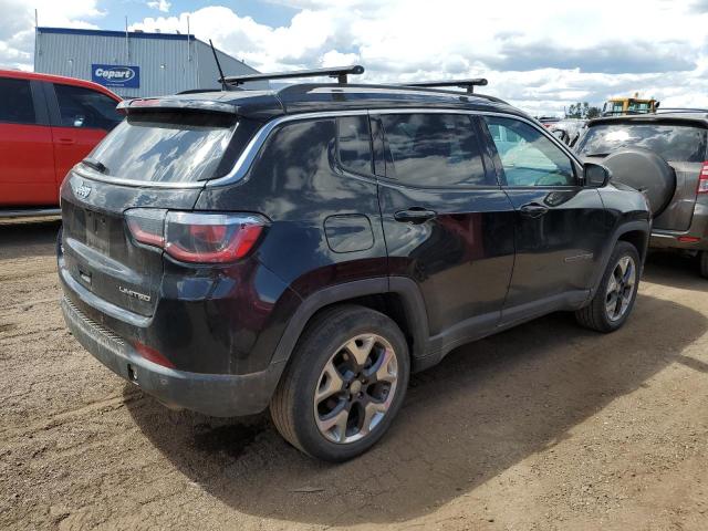3C4NJDCB9JT341294 - 2018 JEEP COMPASS LIMITED Սև լուսանկար 3