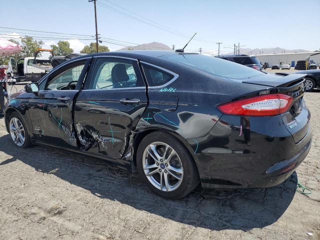 3FA6P0SU4FR173623 - 2015 FORD FUSION TITANIUM PHEV BLACK photo 2