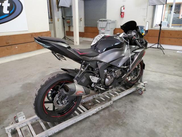 JKBZXJH14PA016959 - 2023 KAWASAKI ZX636 K GRAY photo 4