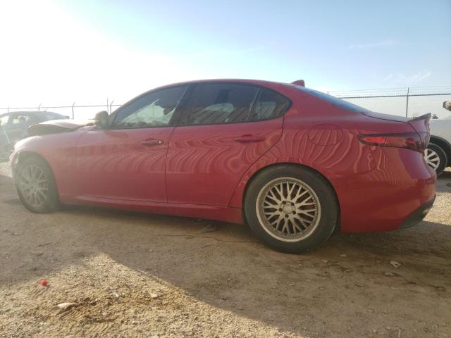 ZARFAEBN6J7567602 - 2018 ALFA ROMEO GIULIA RED photo 2