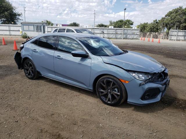 SHHFK7G48JU206691 - 2018 HONDA CIVIC SPORT 蓝色 照片 4