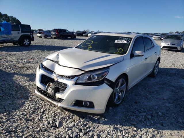 1G11J5SXXEF112259 - 2014 CHEVROLET MALIBU LTZ WHITE photo 2