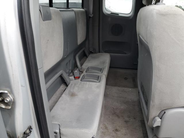 5TEUX42N26Z199767 - 2006 TOYOTA TACOMA ACCESS CAB ვერცხლისფერი ფოტო 10