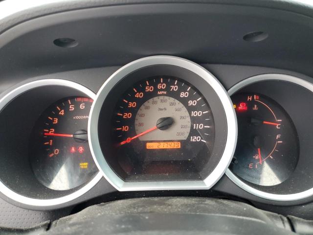 5TEUX42N26Z199767 - 2006 TOYOTA TACOMA ACCESS CAB ვერცხლისფერი ფოტო 9