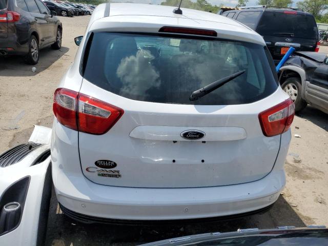 1FADP5CU7EL501214 - 2014 FORD C-MAX PREMIUM WHITE photo 6