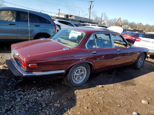 SAJAV1340HC466985 - 1987 JAGUAR XJ6 RED photo 3