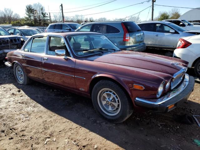 SAJAV1340HC466985 - 1987 JAGUAR XJ6 RED photo 4