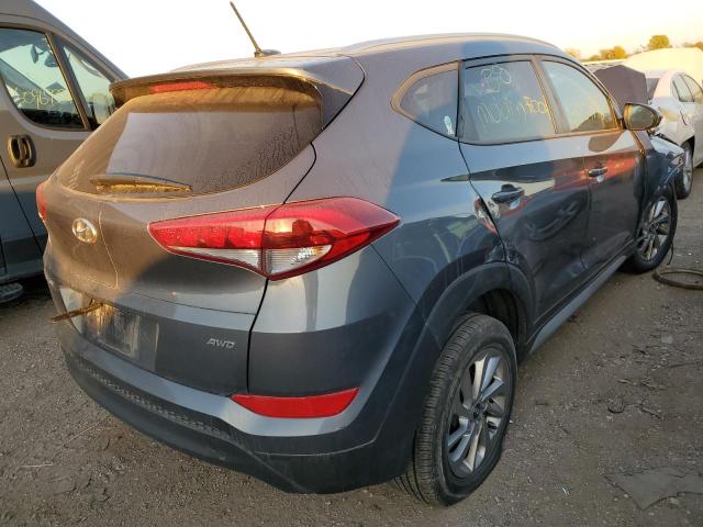 KM8J3CA4XHU435610 - 2017 HYUNDAI TUCSON LIMITED BLACK photo 4