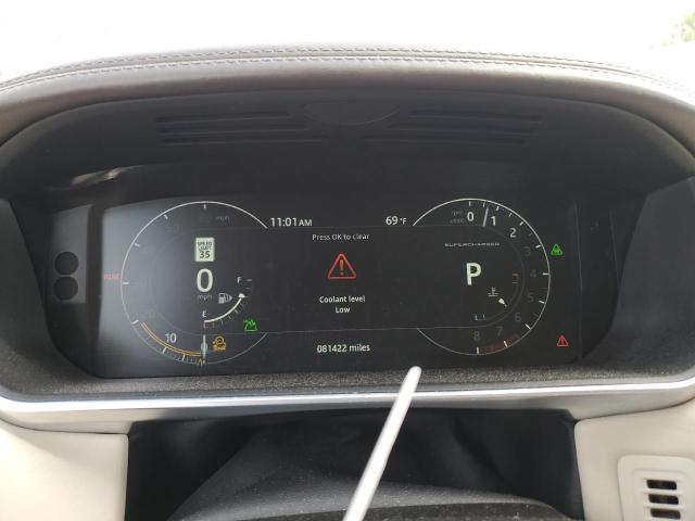 SALWV2FE6HA134147 - 2017 LAND ROVER RANGE ROVE AUTOBIOGRAPHY WHITE photo 9