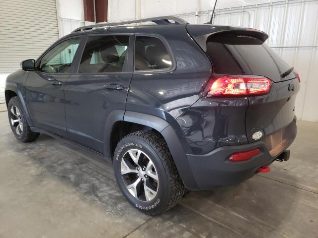 1C4PJMBS3HW551503 - 2017 JEEP CHEROKEE TRAILHAWK CHARCOAL photo 2