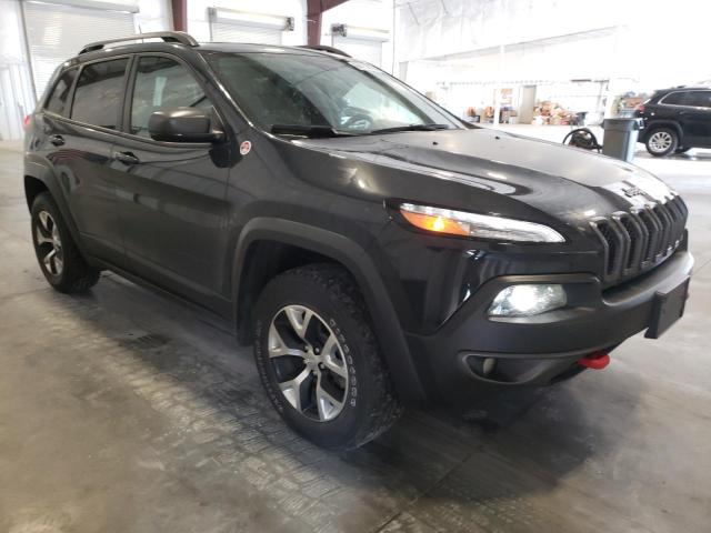 1C4PJMBS3HW551503 - 2017 JEEP CHEROKEE TRAILHAWK CHARCOAL photo 4