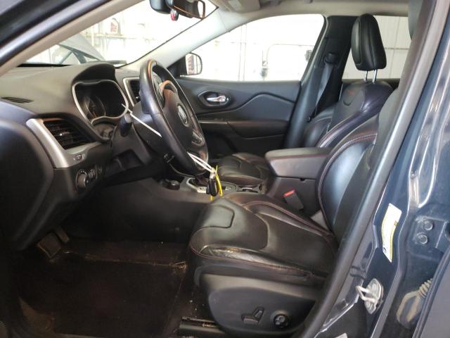 1C4PJMBS3HW551503 - 2017 JEEP CHEROKEE TRAILHAWK CHARCOAL photo 7