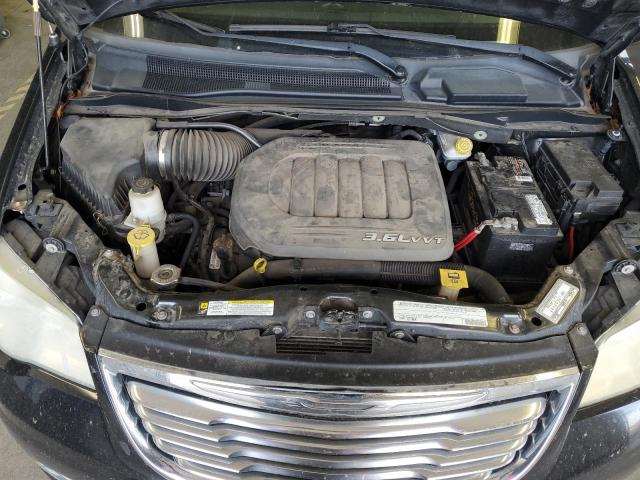 2A4RR8DG8BR688240 - 2011 CHRYSLER TOWN & COU TOURING L BLUE photo 12