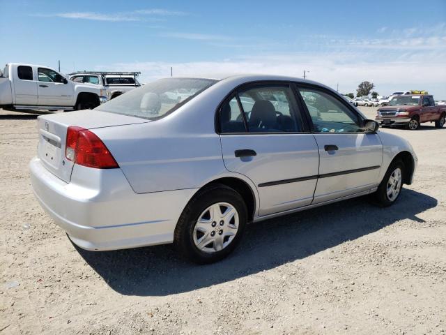 1HGES16315L011281 - 2005 HONDA CIVIC DX VP SILVER photo 3