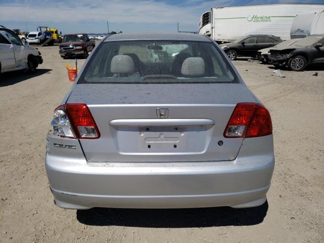 1HGES16315L011281 - 2005 HONDA CIVIC DX VP 银色 照片 6
