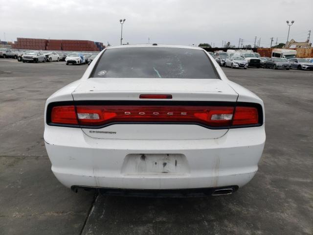 2C3CDXBG1DH518161 - 2013 DODGE CHARGER SE WHITE photo 6