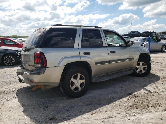 1GNDT13S522284266 - 2002 CHEVROLET TRAILBLAZE GRAY photo 3