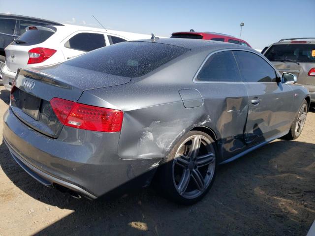 WAUCGAFR3DA075535 - 2013 AUDI S5 PREMIUM PLUS 灰色 照片 3
