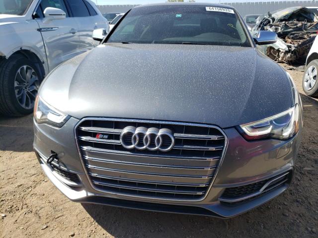 WAUCGAFR3DA075535 - 2013 AUDI S5 PREMIUM PLUS GRAY photo 5