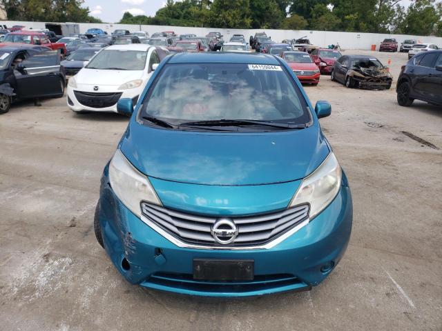 3N1CE2CP2EL429625 - 2014 NISSAN VERSA NOTE S BLUE photo 5