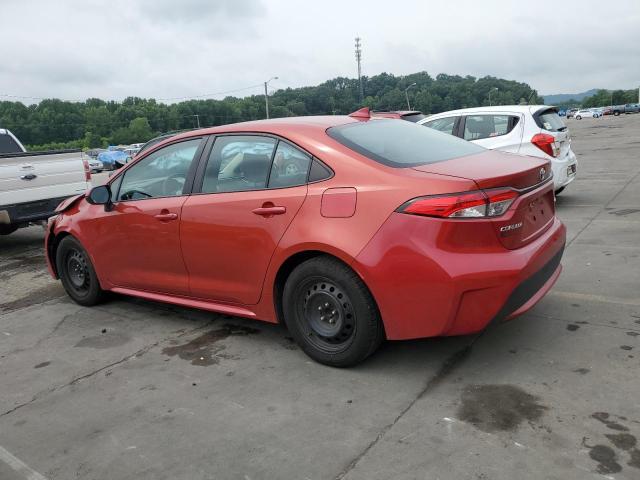 5YFEPRAE5LP125330 - 2020 TOYOTA COROLLA LE RED photo 2
