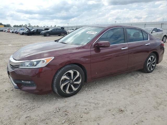 1HGCR2F86GA108950 - 2016 HONDA ACCORD EXL BURGUNDY photo 1