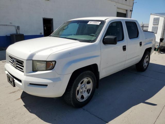 2HJYK16288H501152 - 2008 HONDA RIDGELINE RT WHITE photo 1