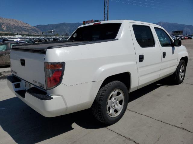 2HJYK16288H501152 - 2008 HONDA RIDGELINE RT WHITE photo 3